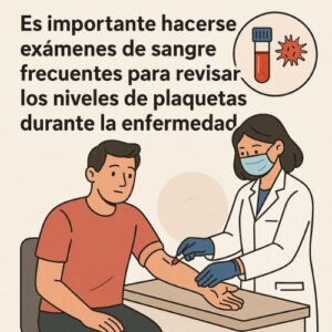 Examinar plaquetas en el dengue