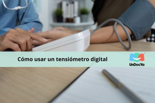 Cómo usar un tensiómetro digital