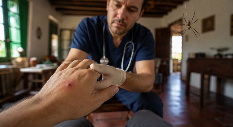picadura de arana doctor a domicilio